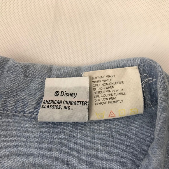 Mickey & Co vintage denim kids shirt Size small 4 - Picture 5 of 8